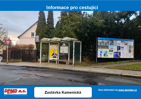 Zast&aacute;vka Kamenick&aacute;