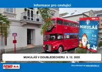 Mikul&aacute;&scaron; v DOUBLEDECKERU: Speci&aacute;ln&iacute; akce DPMD
